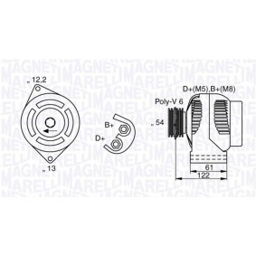 Kjøp Radiator, motorkjøling av MAGNETI MARELLI 350213805000 til den lave prisen 2179,67 NOK