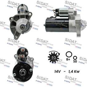 Köp Startmotor av SIDAT S12BH0005A2 till det låga priset 1536,88 kr