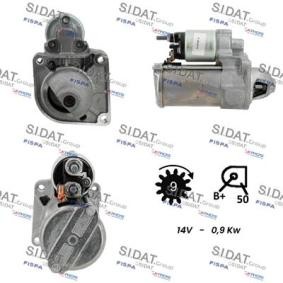 Köp Startmotor av SIDAT S12BH0018 till det låga priset 1800,37 kr