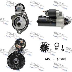 Köp Startmotor av SIDAT S12BH0026A2 till det låga priset 1661,62 kr