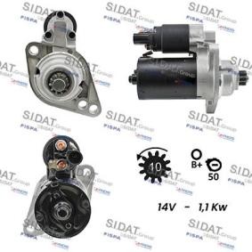 Köp Startmotor av SIDAT S12BH0094A2 till det låga priset 1691,96 kr