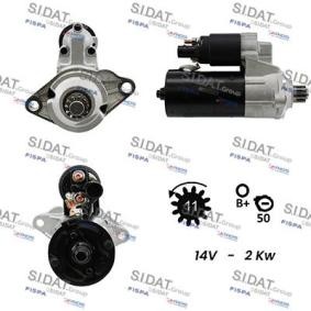Anlasser von SIDAT