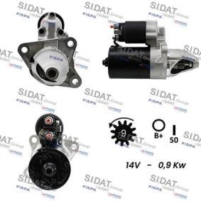 Köp Startmotor av SIDAT S12BH0256A2 till det låga priset 1729,96 kr