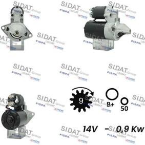 Anlasser von SIDAT
