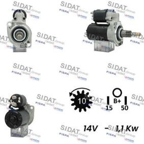 Anlasser von SIDAT