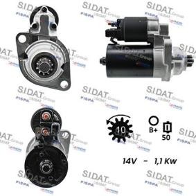 Köp Startmotor av SIDAT S12BH0630A2 till det låga priset 1714,28 kr