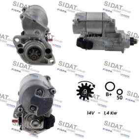 Anlasser S12DE0756