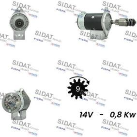 Köp Startmotor av SIDAT S12LU0456A2 till det låga priset 1882,35 kr