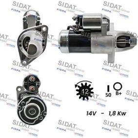 Köp Startmotor av SIDAT S12MH0164A2 till det låga priset 1785,24 kr