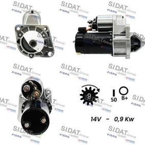 Köp Startmotor av SIDAT S12VA0006A2 till det låga priset 1129,04 kr