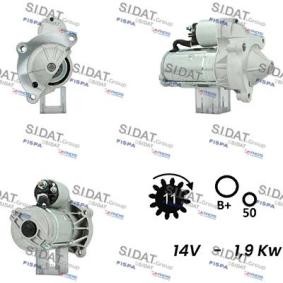Köp Startmotor av SIDAT S12VA0035A2 till det låga priset 2074,78 kr
