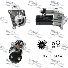 Anlasser von SIDAT