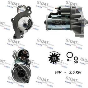 Köp Startmotor av SIDAT S12VA0114A2 till det låga priset 2326,19 kr