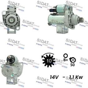 Köp Startmotor av SIDAT S12VA0144 till det låga priset 2290,57 kr