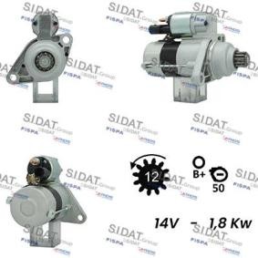 Köp Startmotor av SIDAT S12VA0349A2 till det låga priset 2341,69 kr