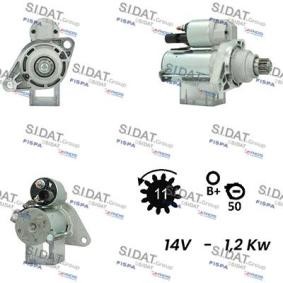 Anlasser von SIDAT