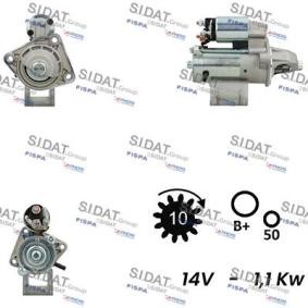 Anlasser von SIDAT
