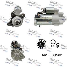 Anlasser von SIDAT