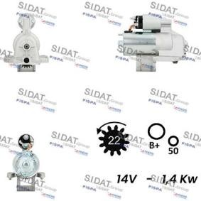 Anlasser von SIDAT