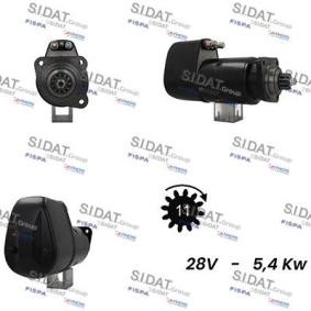 Köp Startmotor av SIDAT S24BH0025A2 till det låga priset 4701,02 kr