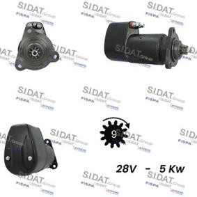 Comprar Motor de arranque de SIDAT S24BH0060A2 a bajo precio de 425,12 €
