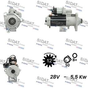 Comprar Motor de arranque de SIDAT S24BH0066A2 a bajo precio de 358,21 €