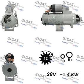 Köp Startmotor av SIDAT S24BH0115A2 till det låga priset 3189,27 kr