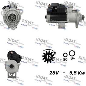 Köp Startmotor av SIDAT S24BH0116 till det låga priset 6818,90 kr