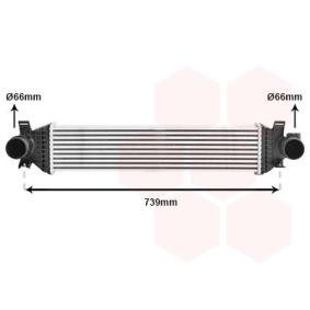 Kjøp Intercooler av VAN WEZEL 18014709 til den lave prisen 1795,43 NOK