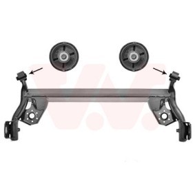 Achetez des Corps d'essieu VAN WEZEL 8313629 à prix pour 396,93 €