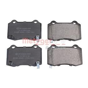 Acquista Kit pastiglie freni da METZGER 1170964 a buon mercato per soli 44,13 €