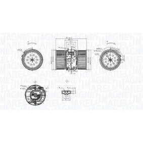 Achetez des Pulseur d'air habitacle MAGNETI MARELLI 069412748010 à prix pour 115,01 €