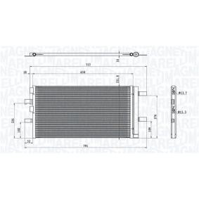 Klimakondensator 350203100300 für MINI