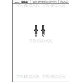 Comprar Tornillo, disco de freno de TRISCAN 8105 116015 a bajo precio de 9,81 €