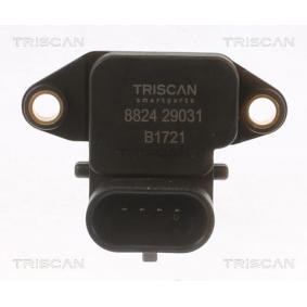 Kjøp MAP-sensor av TRISCAN 8824 29031 til den lave prisen 421,22 NOK