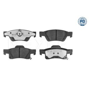 Acquista Kit pastiglie freni da MEYLE 025 251 9820/PD a buon mercato per soli 45,00 €