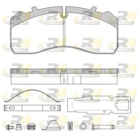 Comprar Juego de pastillas de freno de ROADHOUSE JSX 21846.80 a bajo precio de 114,01 €