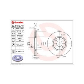 Köp Bromsskiva av MAGNETI MARELLI 360406073800 till det låga priset 1176,44 kr