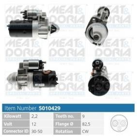 Köp Startmotor av MEAT & DORIA 5010429 till det låga priset 2566,40 kr