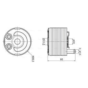 Kjøp Oljekjøler, motorolje av AVA COOLING SYSTEMS DN3483 til den lave prisen 2194,69 NOK