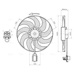 Osta AVA COOLING SYSTEMS Jäähdyttimen tuuletin netistä Astra Mk VI (J) GTC (P10)-mallille edulliseen hintaan