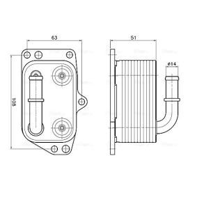 Kjøp Oljekjøler, motorolje av AVA COOLING SYSTEMS PE3433 til den lave prisen 1096,79 NOK