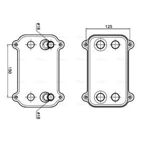 Kjøp Oljekjøler, motorolje av AVA COOLING SYSTEMS PR3103 til den lave prisen 1529,42 NOK