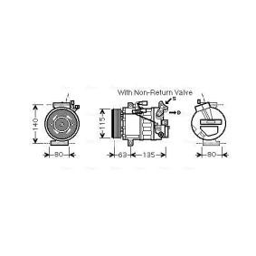 Acquista Compressore aria condizionata da AVA COOLING SYSTEMS RTAK487 a buon mercato per soli 455,04 €
