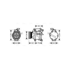 Acquista Compressore aria condizionata da AVA COOLING SYSTEMS TOAK446 a buon mercato per soli 266,56 €