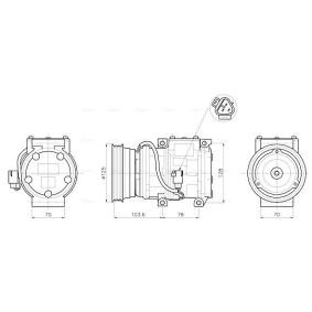 Acquista Compressore aria condizionata da AVA COOLING SYSTEMS TOAK798 a buon mercato per soli 385,15 €