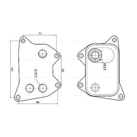 Ölkühler von AVA COOLING SYSTEMS VN3439