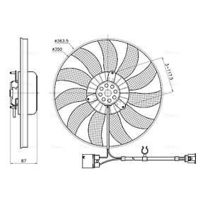 Kühlerlüfter VN7442 von AVA COOLING SYSTEMS günstig für 123,25 € online kaufen