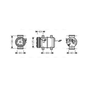 Acquista Compressore aria condizionata da AVA COOLING SYSTEMS VOAK120 a buon mercato per soli 228,92 €