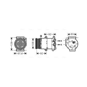 Acquista Compressore aria condizionata da AVA COOLING SYSTEMS VOAK184 a buon mercato per soli 559,73 €
